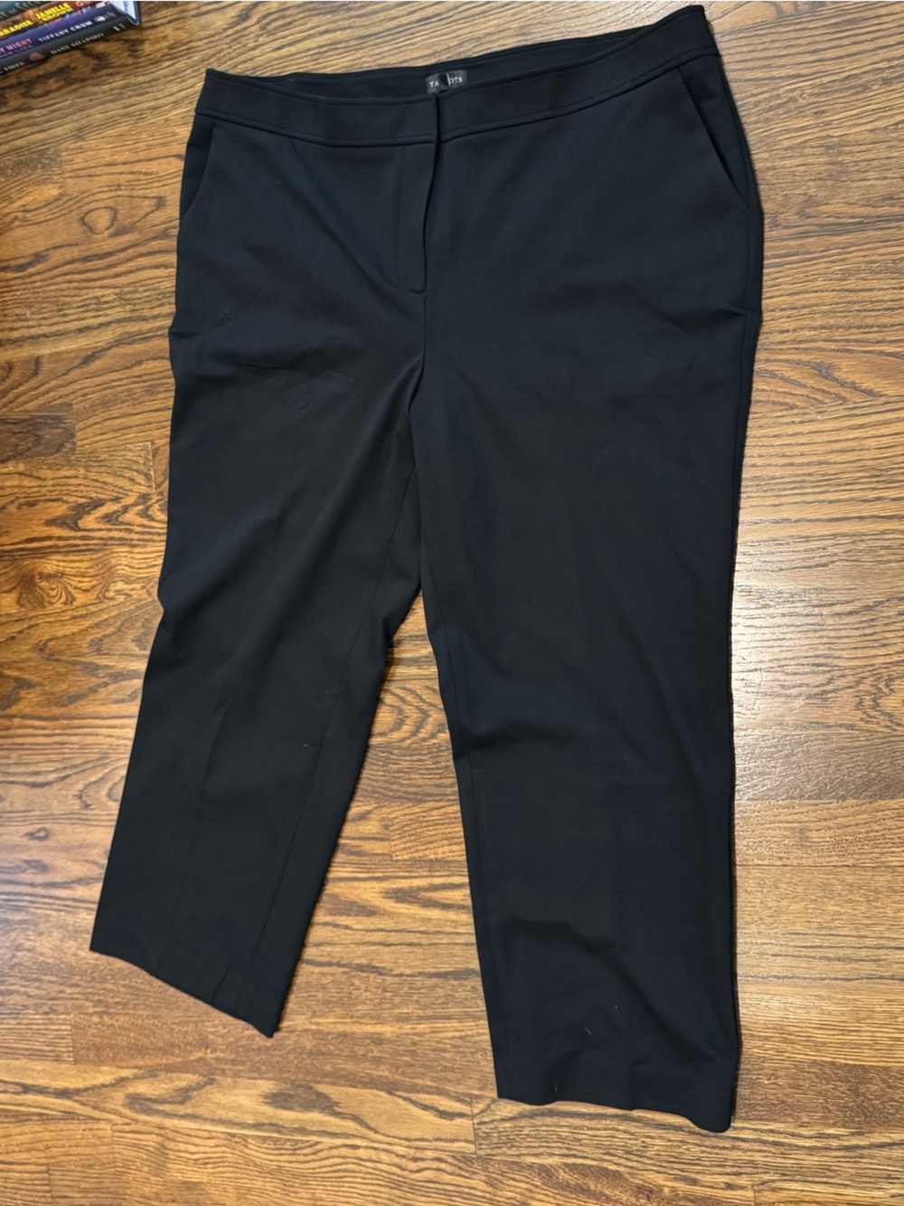 NWT Talbots 20WP Plus Petite Black Dress Trousers